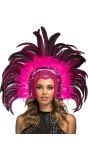 Roze Veren Hoofdtooi Carnaval Rio de Janeiro