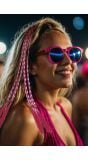 Roze Vlecht Dames 3 Stuks