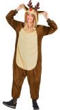 Rudolf Rendier Onesie Bruin Volwassenen