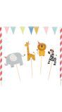 Safari Taartdecoratie Kit