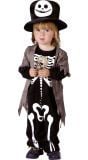 Schattig skully skelet outfit kind