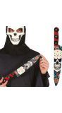 Schedel Keukenmes 37 Cm Halloween