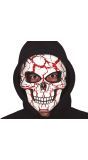 Schedel met Aders Masker Halloween