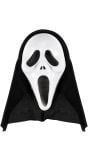 Scream masker wit