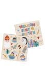 Servetten Welkom Sinterklaas - 12,5 x 12,5 cm - 20 stuks
