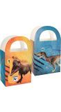 Set Van 4 Papieren T-Rex Dino Feestzakjes