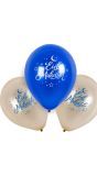 Set van 6 Suikerfeest Ballonnen latex