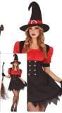 Sexy heksen jurk halloween dames