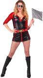 Sexy Racing Coureur Pak Zwart Rood Dames