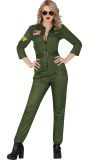 Sexy Top Gun piloot overall vrouwen