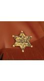 Sheriff Ster Cowboy Badge