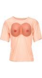 Shirt met borsten