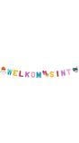 Sinterklaas letterslinger welkom sint