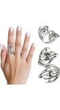 Skelet Hand Ring