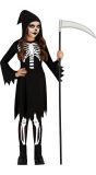 Skelet jurkje halloween meisje