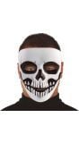Skelet masker wit halloween