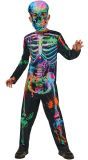 Skelet Outfit Jongens Graffiti