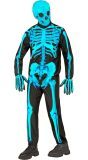 Skelet Pak Neon Turquoise Jongens