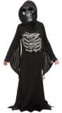 Skeletten reaper kostuum zwart