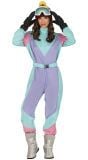 Ski Outfit Kostuum Dames Retro