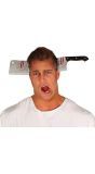 Slagersmes Door Hoofd Haarband Halloween
