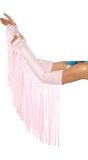 Sliertjes roze armwarmer