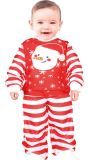 Sneeuwpop Kerst Pyjama Baby