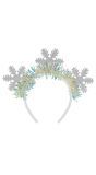 Sneeuwvlok Haarband met Glitter Dames Mannen