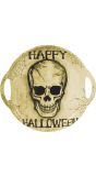 Snoepschaal Doodshoofd met Handvaten 30 Cm Halloween