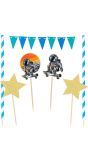 Space Party Taartdecoratie Kit