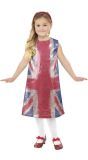 Spice Girls Jurkje Glitters Meisjes UK vlag
