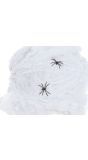 Spinnenweb decoratie met spinnen 228gr
