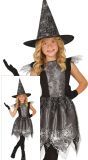 Spinnenweb prinses jurk halloween kind
