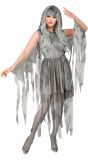 Spook Jurk Grijs Dames