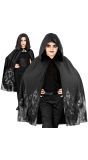 Spookcape Halloween Zwart Jongens Meisjes