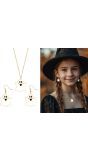 Spookjes Oorbellen met Ketting Kind Halloween