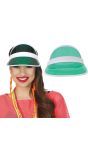 Sportieve Zonneklep 80's Groen