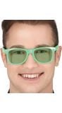 St. Patricks Day Groene Bril met Groene Glazen