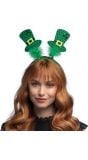 St. Patrick's Day Hoofdband Groen