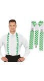 St. Patrick's Day Klavertjes Bretels