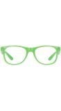 Standaard neon groene bril