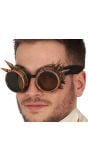Steampunk Bril met Spikes