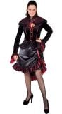 Steampunk jurk zwart vrouwen