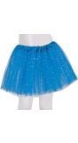 Sterren Glitter Tutu Blauw Meisjes