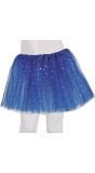 Sterren Glitter Tutu Donkerblauw Meisjes