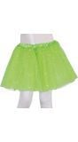 Sterren Glitter Tutu Lichtgroen Meisjes