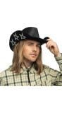 Stijlvolle Zwarte Cowboyhoed Sterren