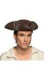 Stoere Bruine Piratenhoed