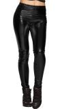 Stretchy Zwarte Festival Legging