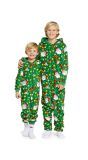 Suitmeister Kids' Onesie Santa Elves Groen